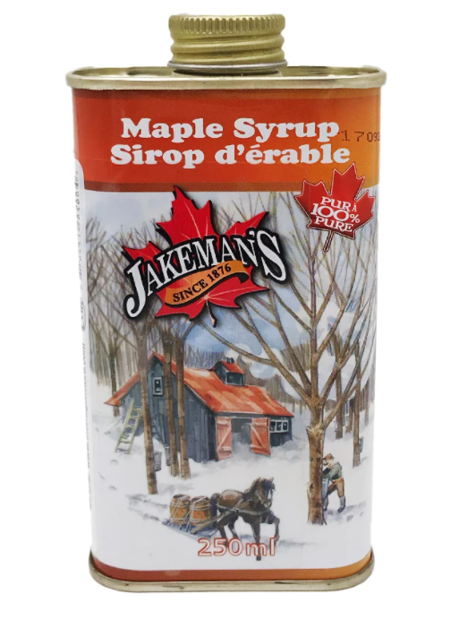 Jakemans Maple Syrup Tin- 250ml